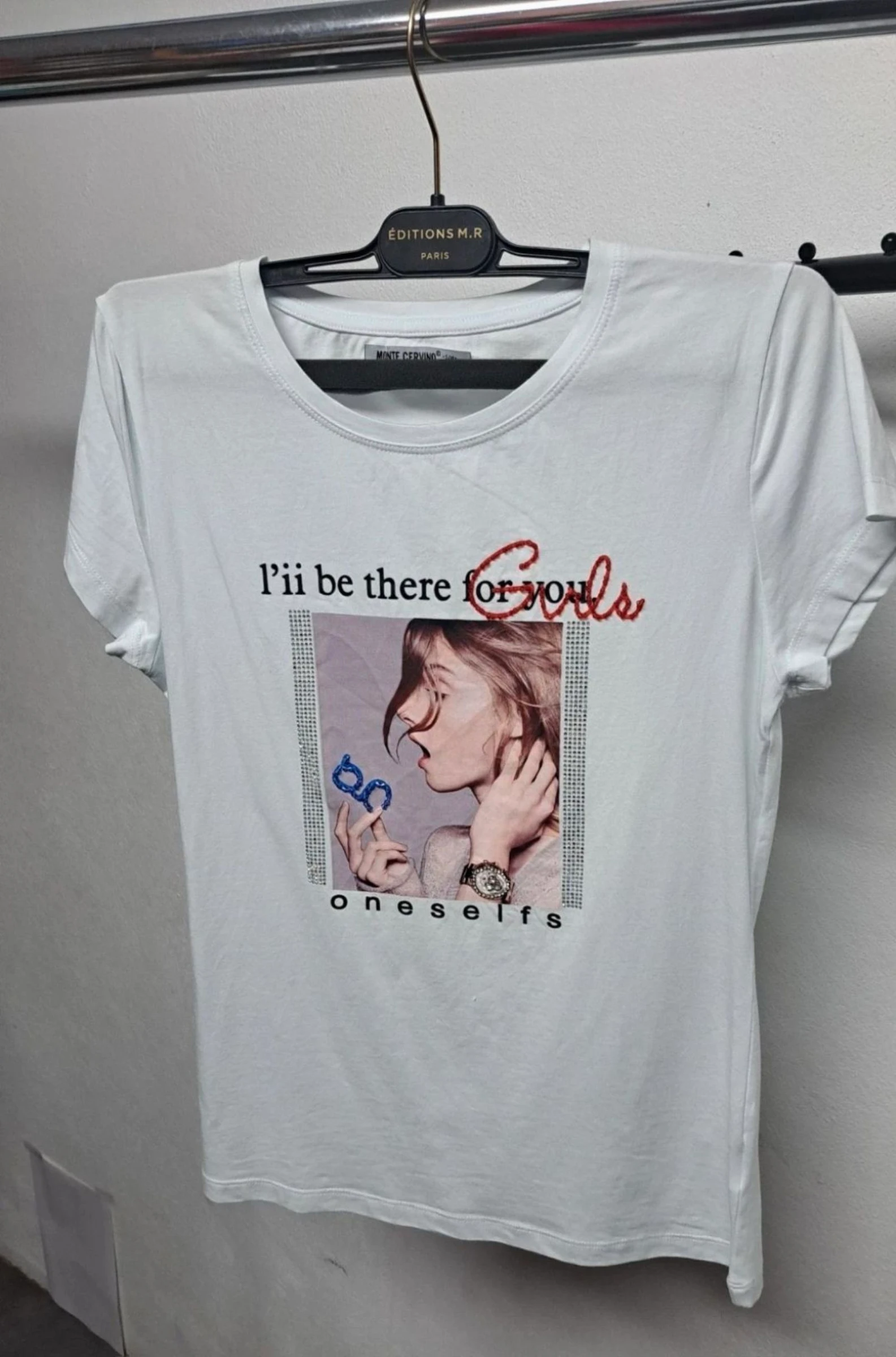 T-shirts branca Monte Cervino. – photo 2